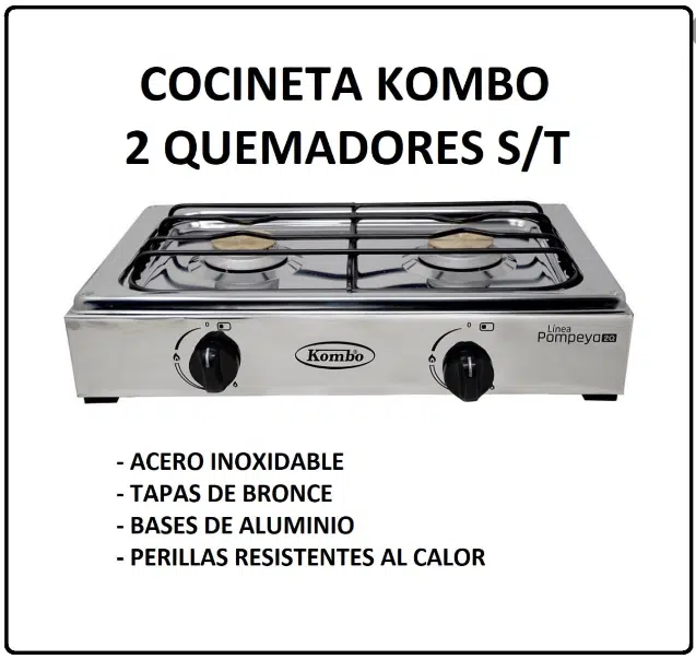 kombo 2 quemadores