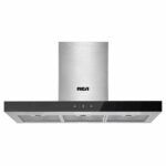 Campana extractora Rca 90-M83 isla 90cm control touch color acero inoxidable