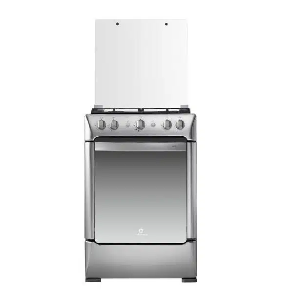 Cocina a gas Indurama MILAN ZAFIRO 4 quemadores ultra rápido grill a gas grill a gas color croma