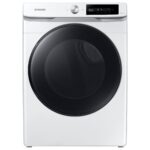 SECADORA A GAS SAMSUNG CARGA FRONTAL DE 22KG COLOR BLANCA DV22C6370PW
