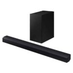 Barra de sonido Samsung HW-C450 300 watts dolby audio/dts virtualx incluye subwoofer bass boost color negro