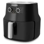 Freidora de aire Black+decker BD-HF4004B 5.5 litros 1500 watts sistema de conveccion y cesta antiadherente color negro