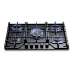 Encimera a gas Indurama ENCIMERA EGI-755VDNE 76 cm 5 quemadores ultraclear glass encendido eléctrico automático