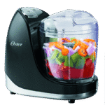 Oster - Mini procesador 3320-013 PICATODO OSTER 125W 2VL 3TZ/MEZCLA NEGRO