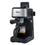 Cafetera Oster BVSTEM3300-013 950 watts 2 tazas acero inoxidable  ESPRESSO/CAPUCHINO