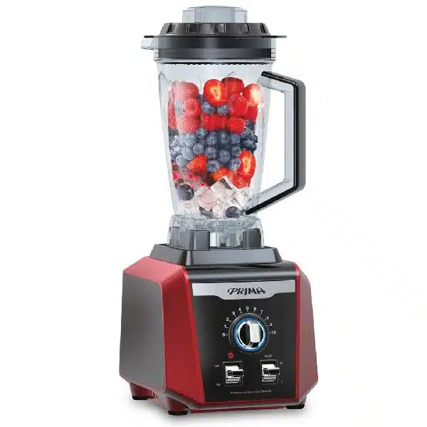 Licuadora Prima KT-BR5330 2500 watts capacidad de 8 tazas master industrial color rojo