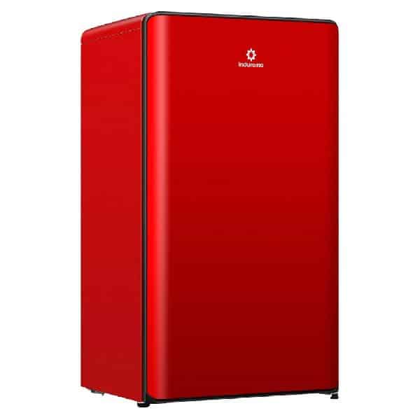 MINIBAR INDUARAMA RI-120 rj CURVED Color Rojo