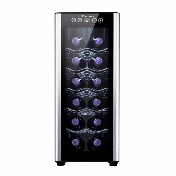 Vinera Electrolux EWW123XSLB 33 litros una puerta 12 botellas