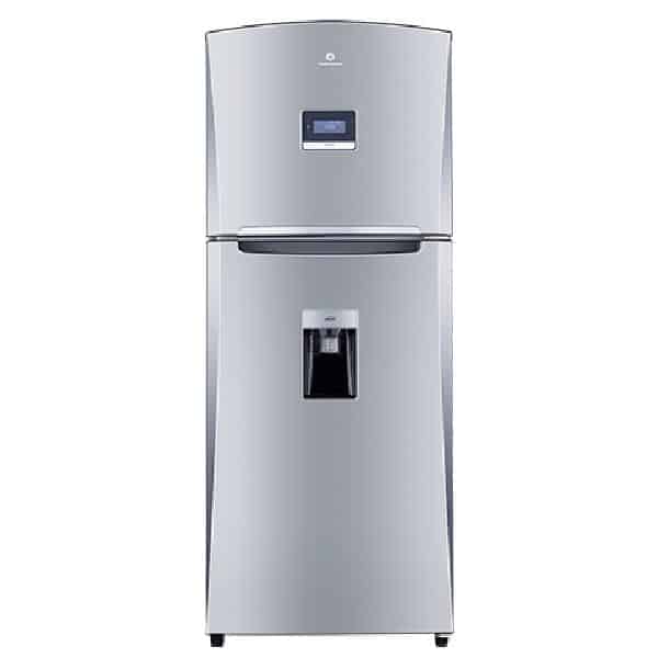 Refrigeradora Indurama RI- 585 QUA METAL NOF S01 381 litros top freezer motor inverter inteligente