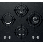 ENCIMERA USAIR 4 HORNILLAS A GAS VIDRIO TEMPLADO F4 B60R4E