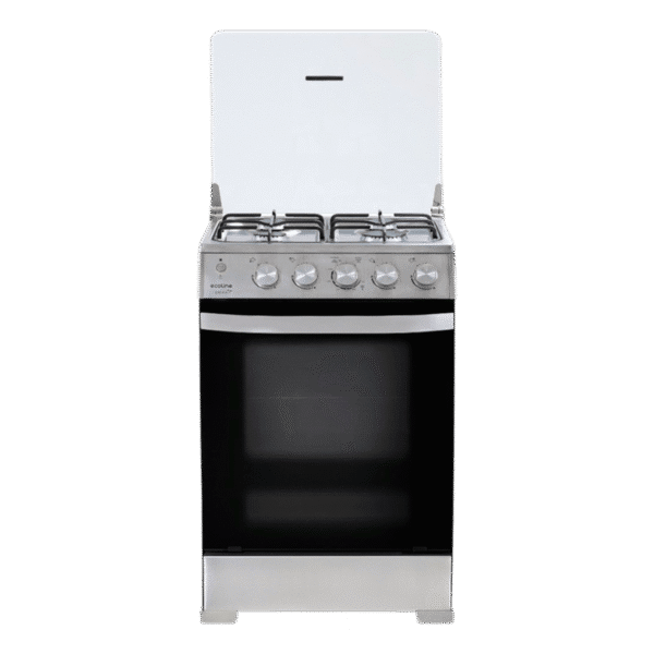Cocina a Gas 4Quemadores Ecoline Erika Inox