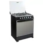 Cocina con Horno Macarena Ecoline negro mate de 5q con grill