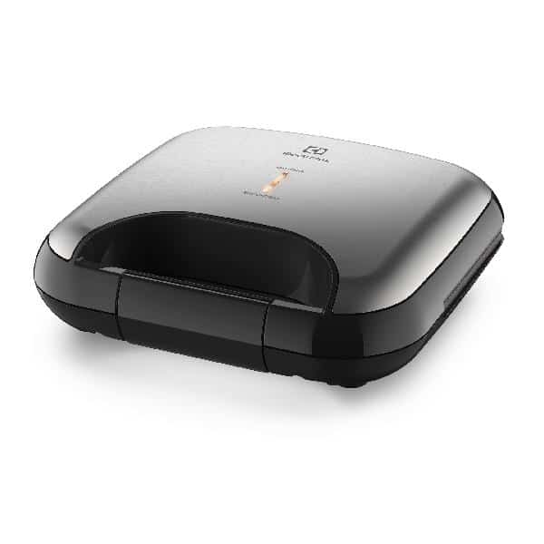 Sanduchera Electrolux ESG20 tecnología de calentamiento rápido color acero
