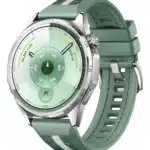 Smartwatch Huawei Watch Gt 6 46mm Reloj Inteligente Caja Plateado Malla Verde Bisel