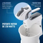 Batidora de Mano y Pedestal Oster FPSTHS3610 | 250 Watts 6 Velocidades - Image 2