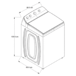 Lavadora Automática Whirlpool WH-8Mwtw2254Wrm 22KG - Image 2