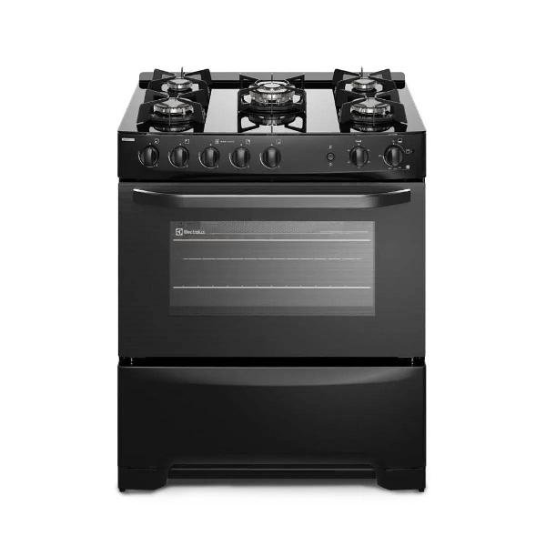 Cocina a gas Electrolux FE5GPE 5 quemadores triple llama grill elétrico