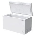 Congelador Hamilton Beach HB-C-380L horizontal 380 litros llave de seguridad en la puerta color blanco