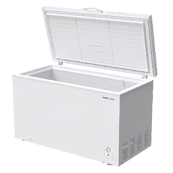 congelador 380l Congelador Hamilton Beach HB-C-380L horizontal 380 litros llave de seguridad en la puerta color blanco - Image 1