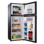 Minibar Hamilton Beach 93LBC-133V-E-62H-US 129 litros doble puerta color negro - Image 2