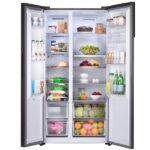 Refrigeradora Indurama RI-7568D 568 litros side by side lámina inoxidable anti-huella - Image 2