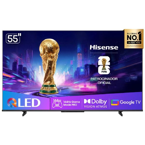 Televisor Hisense 55Q7QG 55 " 4k uhd qled android 12 google tv