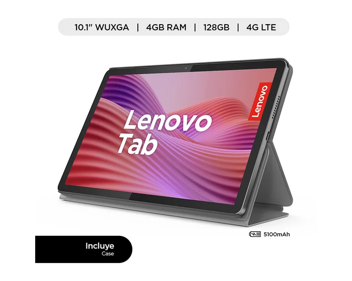 Tablet Lenovo Tab 10.1" 4G LTE 128GB 4GB RAM + Folio Case Tablet Lenovo Tab 10.1" 4G LTE 128GB 4GB RAM + Folio Case