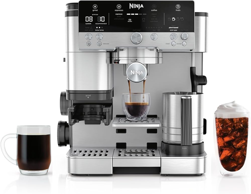 Ninja Luxe; Café Premier 3 en 1: Espresso, café y café frío MODELO: ES601