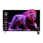 Televisor Riviera RLED-GLT75TPQ10 75 " 4k uhd qled android 14 color negro