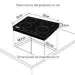 Encimera de inducción RCA IF7011  4 Quemadores - Image 2