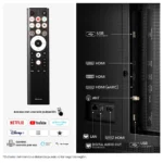 TV Hisense Hi-QLED MiniLED 55" 4K 55U6ESG Google TV 2026 - Image 2