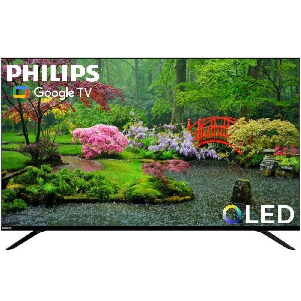 Televisor Philips 98PQD8200 98" 4k UHD Qled Android 14 Google TV | Tecnología Cuántica | 1.07 Billones de Colores | HDR 10 | Dolby Audio | Ultra Slim