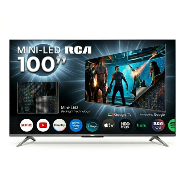 TELEVISOR 100MINIRC RCA Mini-Led GOOGLE TV 100″ 4K