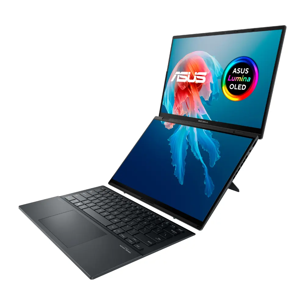 Asus Zenbook DUO; Intel Core Ultra 9 285H; 32GB RAM; 2TB SSD; 14" Touchscreen FHD; W11