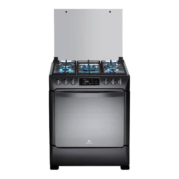 COCINA Cocina a gas INDURAMA SMART NIZA ZAFIRO 5 Quemadores Dual flame Grill elétrico | Conectividad Smart | Air Fry Integrado | Oferta de Verano - Image 1