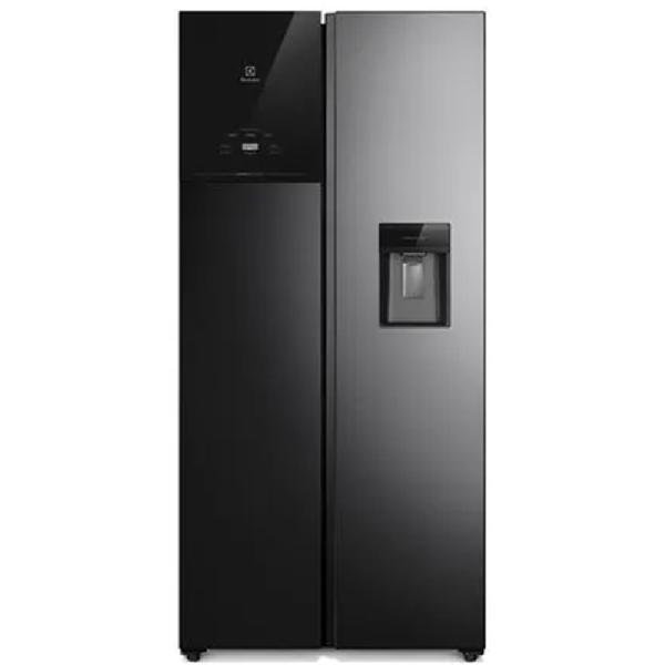 Refrigeradora ELECTROLUX ERS44F3Q5BB 430 litros Side by Side | IA Autosense | Tecnología Tastelock | color negro Refrigeradora ELECTROLUX ERS44F3Q5BB 430 litros Side by Side | IA Autosense | Tecnología Tastelock | color negro