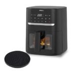 Umco Freidora de Aire Negro con Ventana  4.5L 1500W