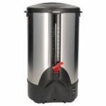 Cafetera UMCO 0110 1100 Watts 50 tazas Acero Inoxidable de Grado Alimenticio  Indicador de Nivel de Agua | Botón de Encendido