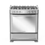 Cocina a gas MABE EM7625FX0 5 Quemadores Triple llama Grill a gas Tecnología Ultimate Cooking